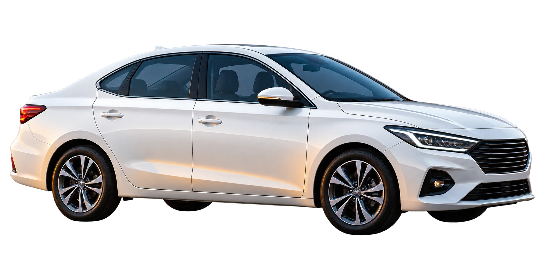 Illustrative corporate sedan